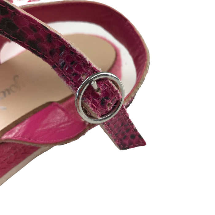 George size UK 4 fuchsia sandals