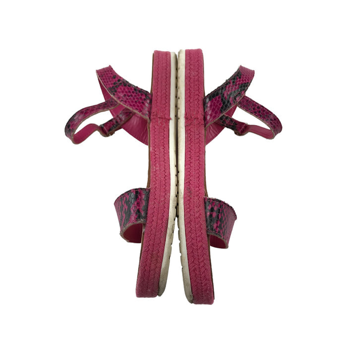 George size UK 4 fuchsia sandals