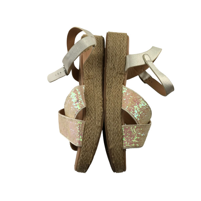 George size UK 5 pink sequin strap sandals