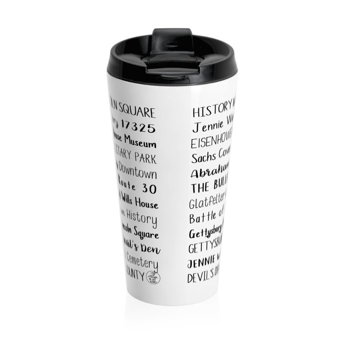 Gettysburg, PA Travel Mug
