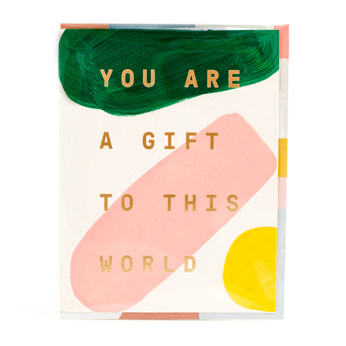 “Gift to this World” Card by Moglea - by Moglea - K. A. Artist Shop