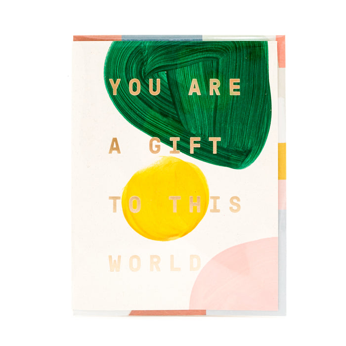 “Gift to this World” Card by Moglea - by Moglea - K. A. Artist Shop