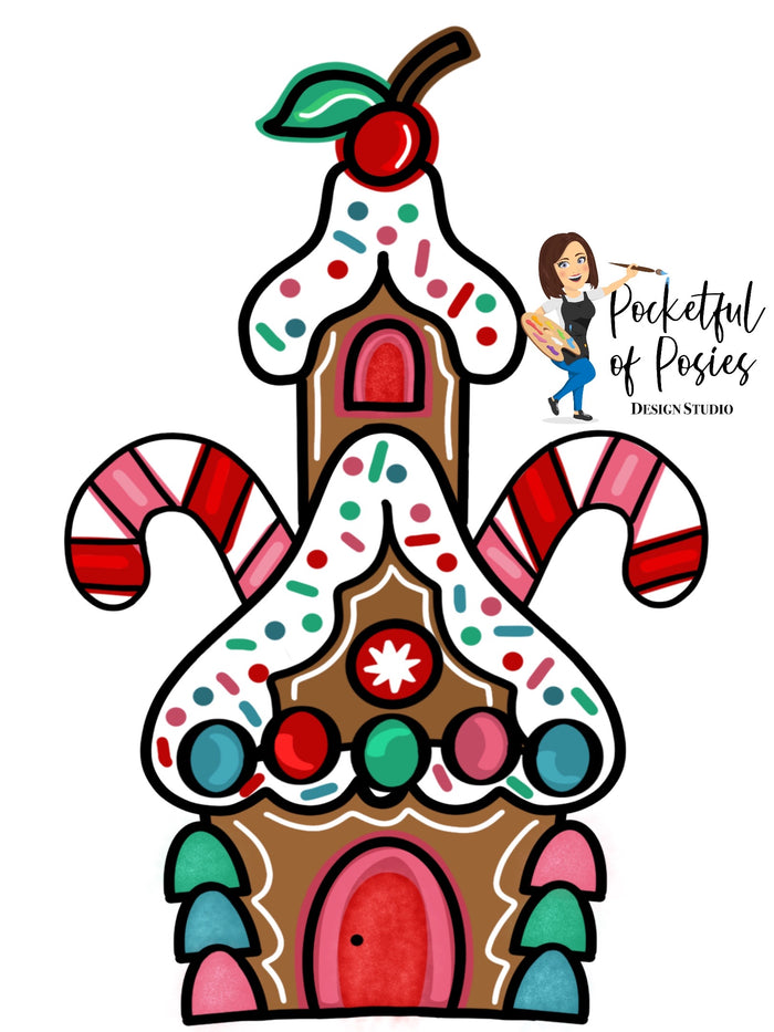 Gingerbread House Template