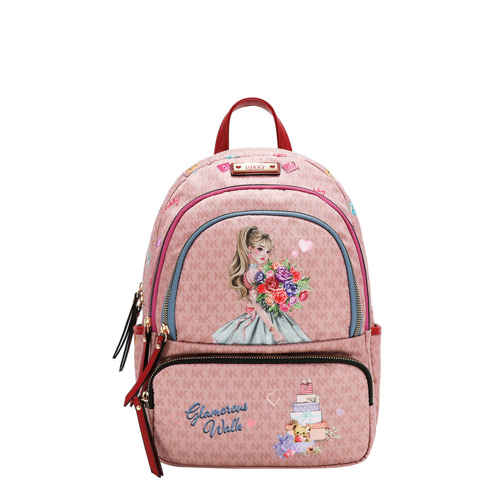 GLAMOROUS WALK MEDIUM NYLON BACKPACK