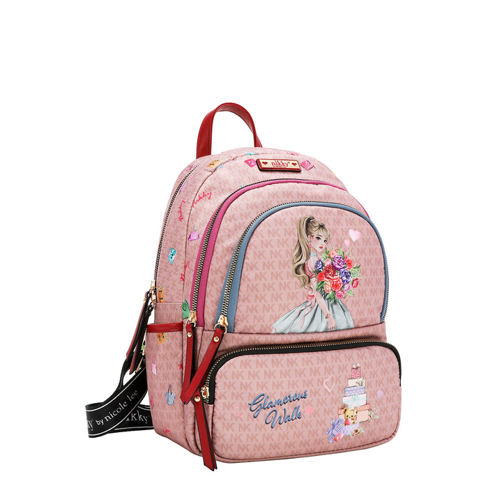 GLAMOROUS WALK MEDIUM NYLON BACKPACK