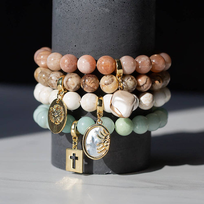 Gold Cross Charm