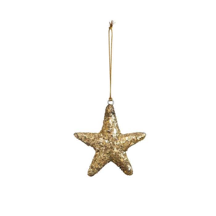 Gold Star Ornament