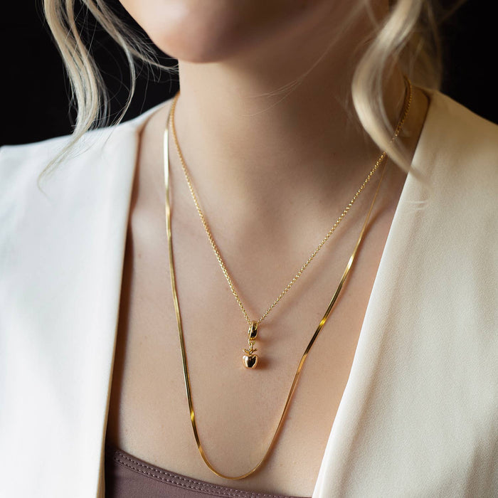 Golden Apple Charm