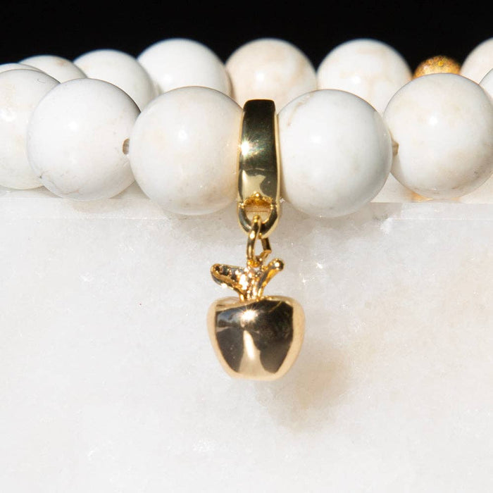 Golden Apple Charm