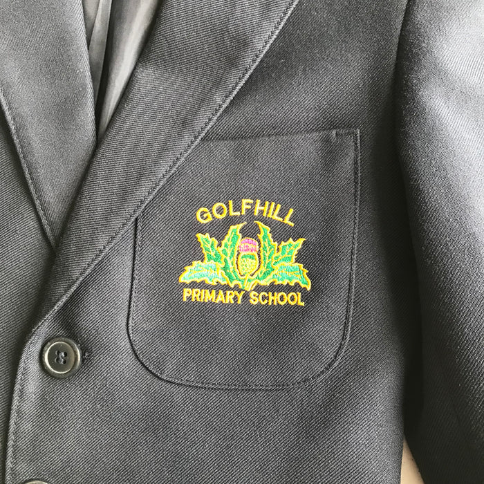 Golfhill Primary boys navy school blazer