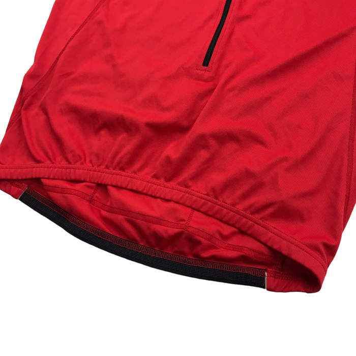 Gore men's XXL red short sleeve cycling top