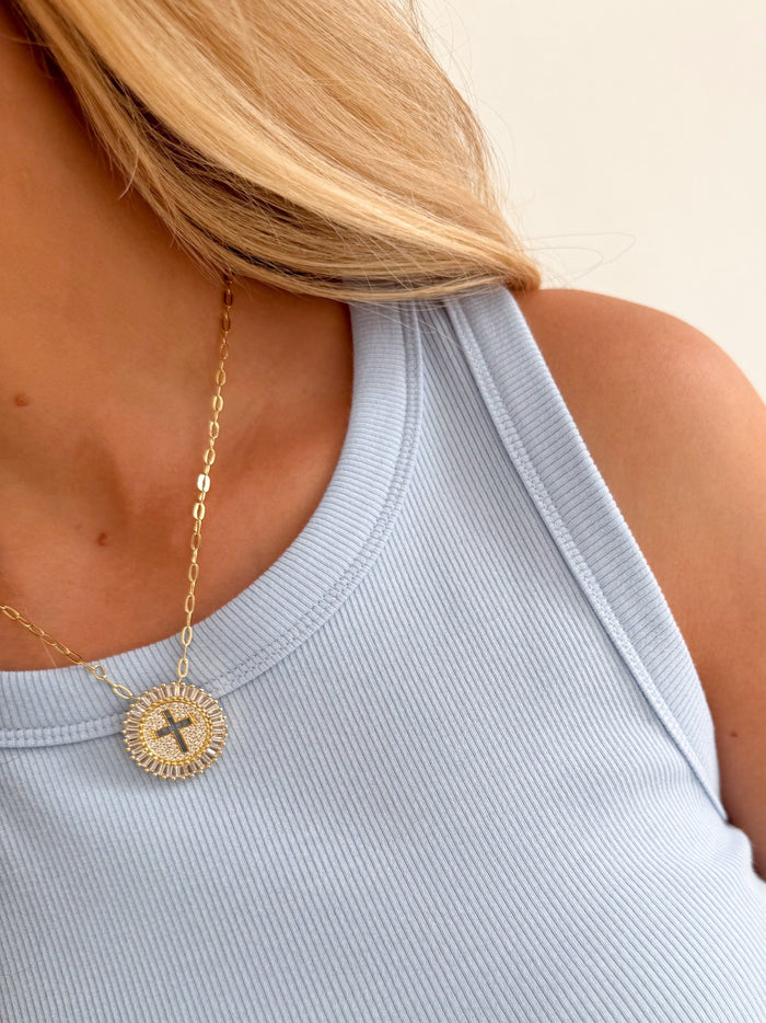 Grace Cross Necklace