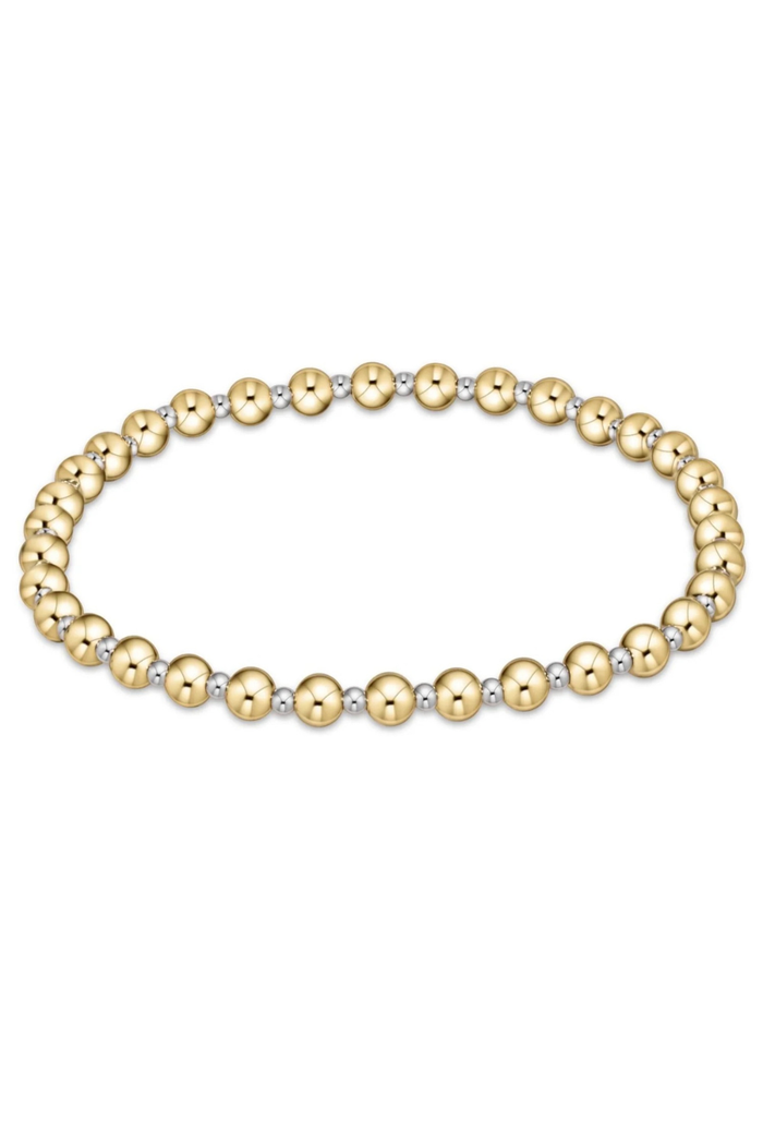 Grateful Mixed Metal 4mm Bracelet