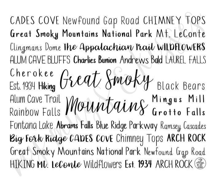 Great Smoky Mountains Travel Mug