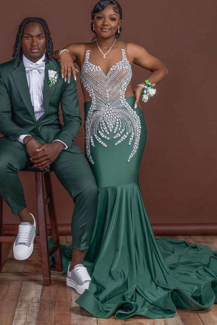 Green Prom Suit Jacket Pants