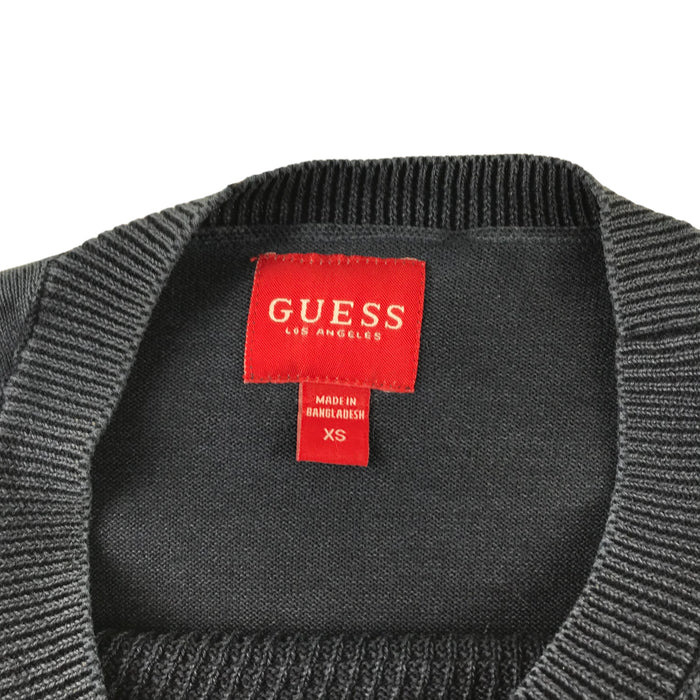 Guess women's XS navy cotton jumper