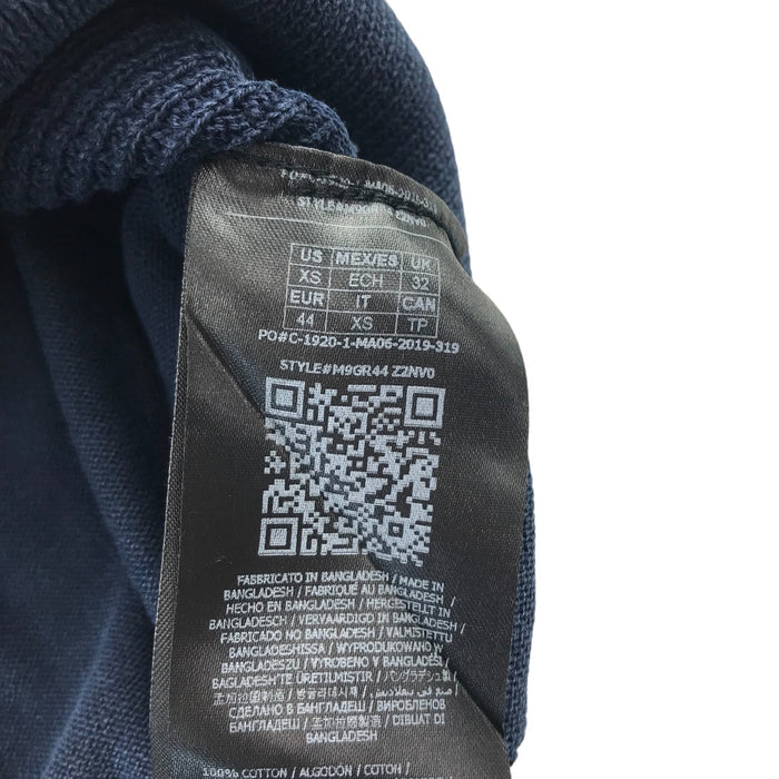 Guess women's XS navy cotton jumper