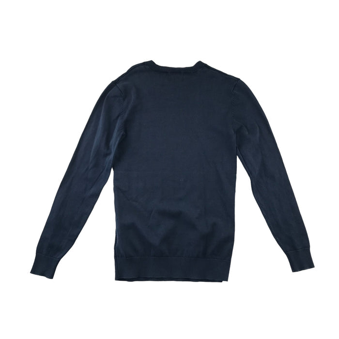 Guess women's XS navy cotton jumper