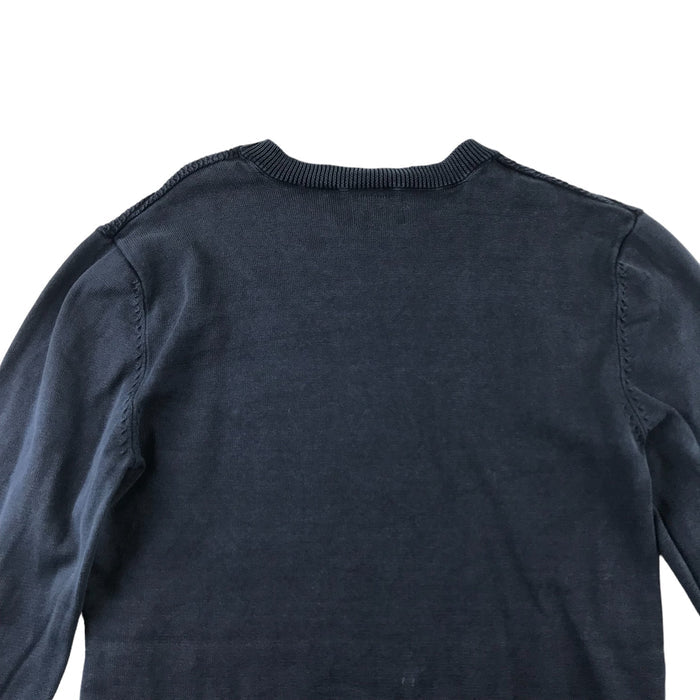 Guess women's XS navy cotton jumper