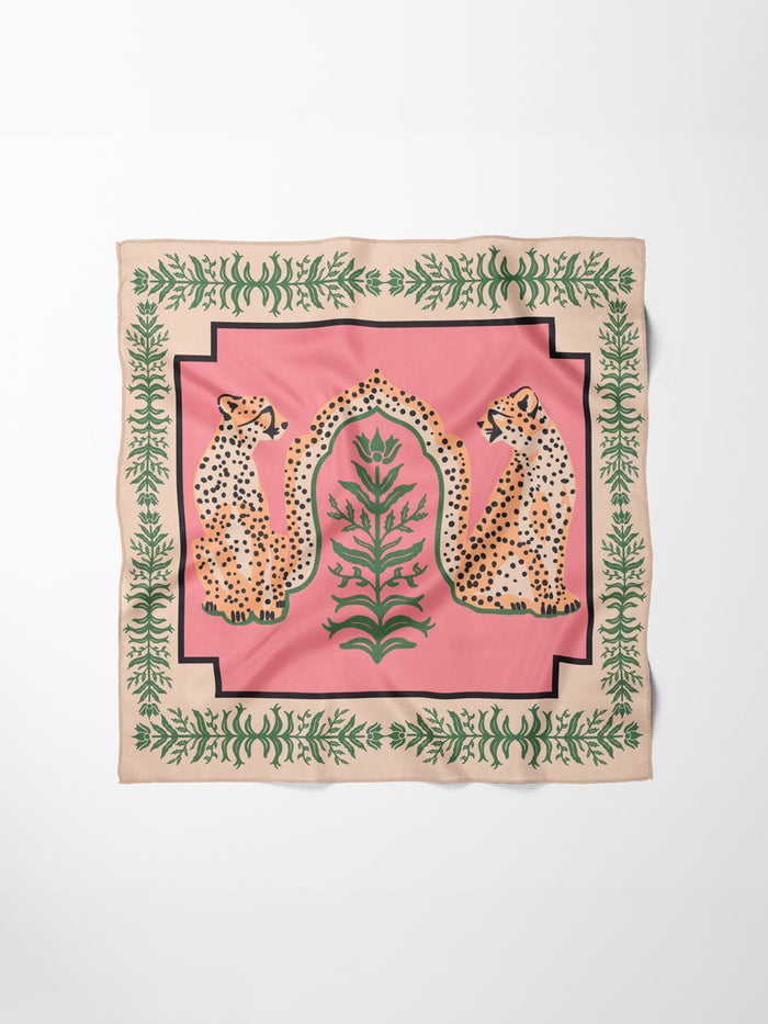 Hand-Stitched Silk Scarf