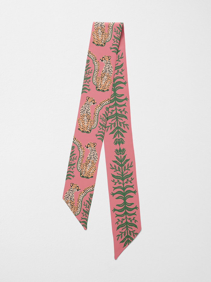 Hand-Stitched Silk Scarfette