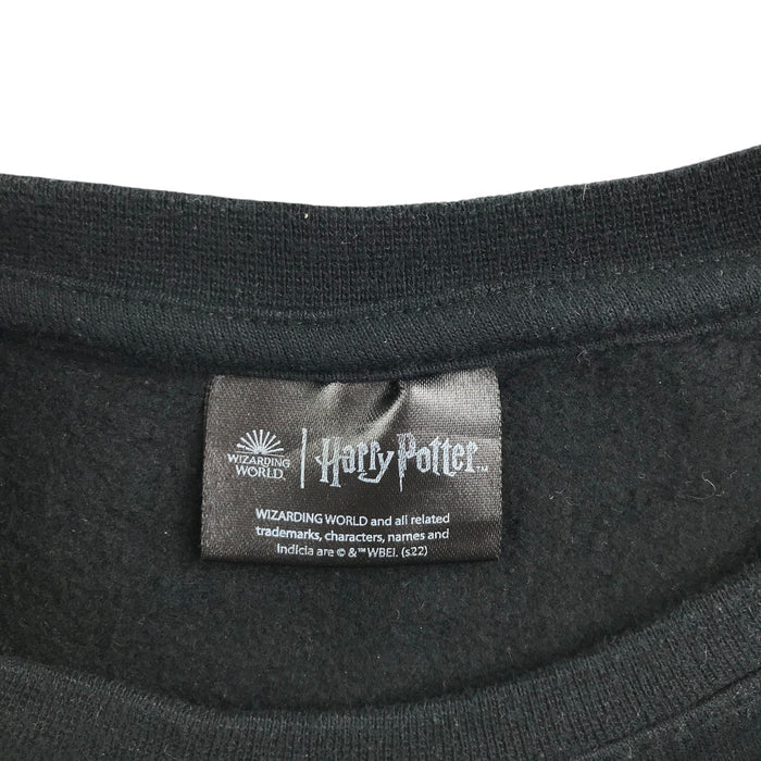 Harry Potter 9-10 years black print crop sweater