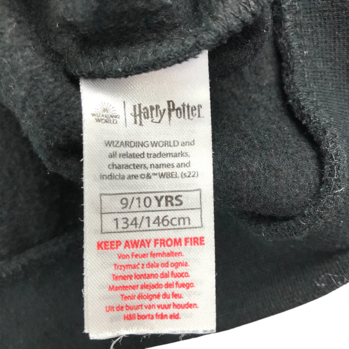 Harry Potter 9-10 years black print crop sweater