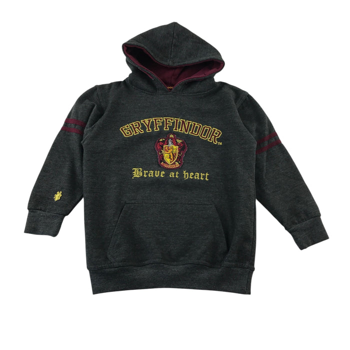 Harry Potter 9-10 years grey hoodie Gryffindor cotton polyester