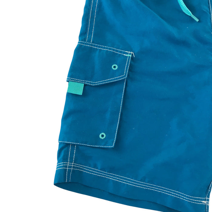 Hatley 4-5 years blue shark pocket swim trunks