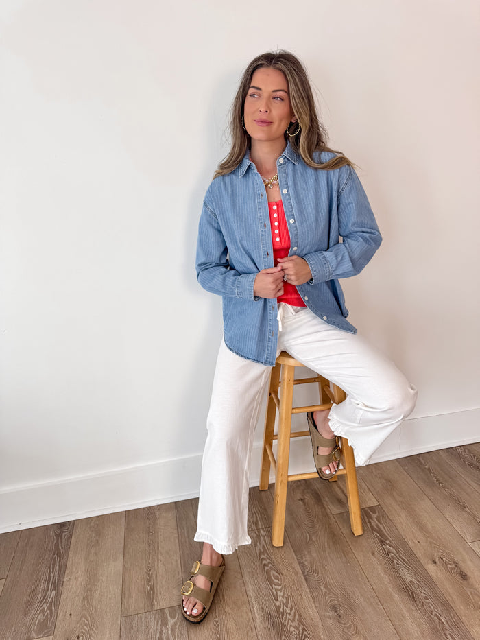 Haven Long Sleeve Button Up