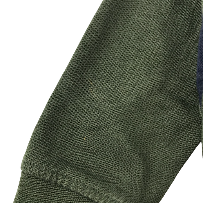 Henri Lloyd 4 years green plain zipped hoodie
