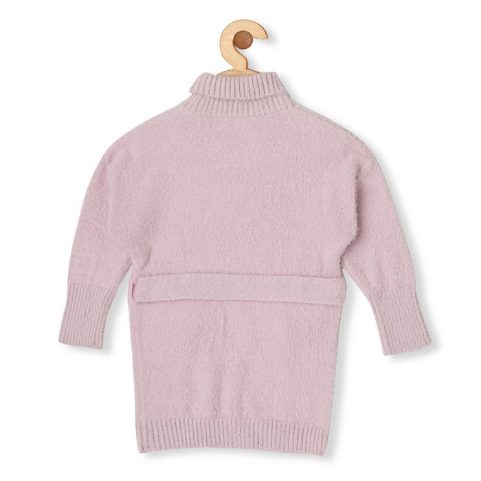 HIGH NECK SWEATER DRESS VTM07-011
