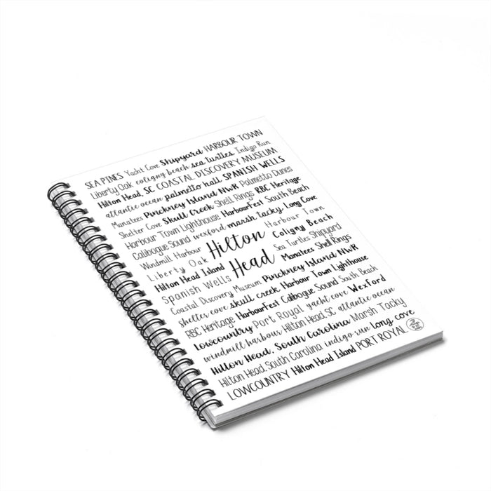 Hilton Head, SC Spiral Notebook