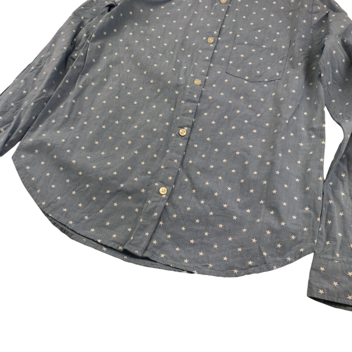 H&M 10 years light blue stars shirt