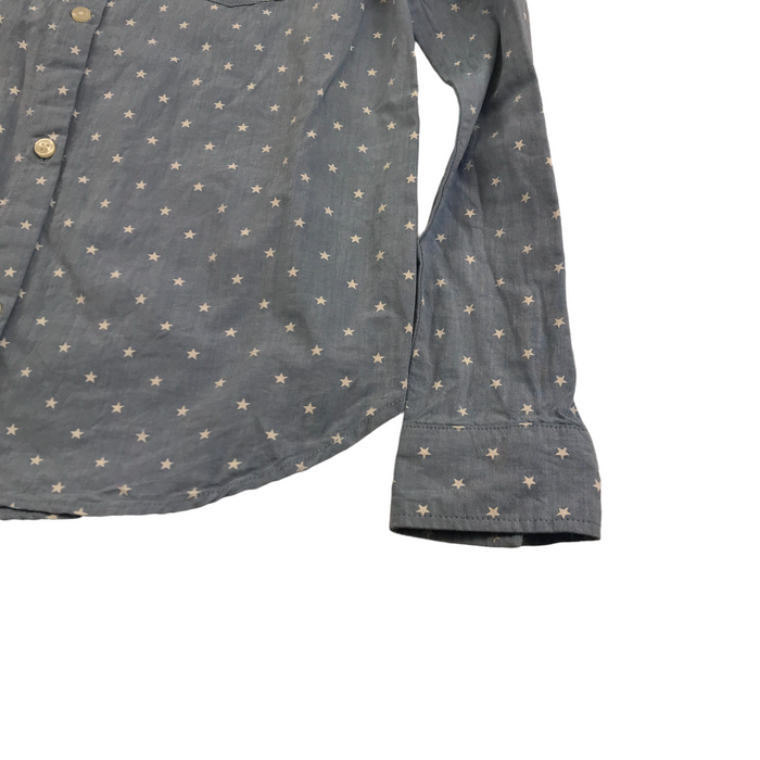 H&M 10 years light blue stars shirt