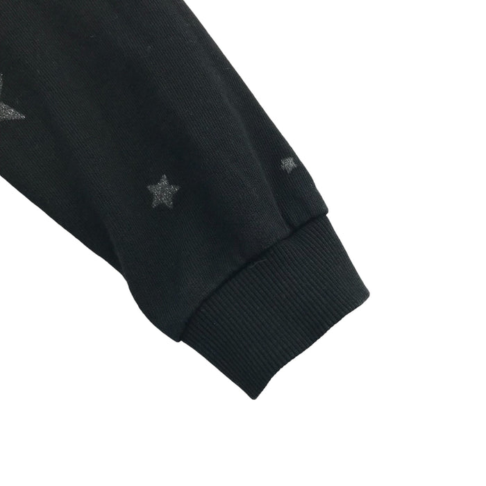 H&M 11 years black stars cotton sweater