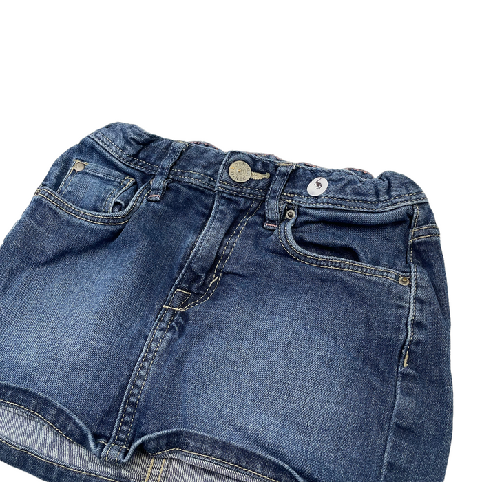 H&M 5-6 years blue denim skirt