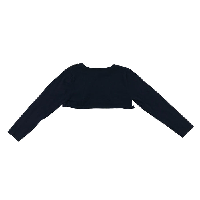 H&M 5-6 years navy blue with sequins cardigan