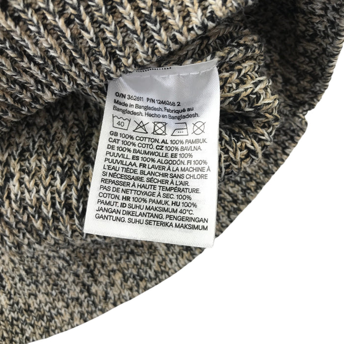 H&M 6-8 years grey and beige tone jumper cotton