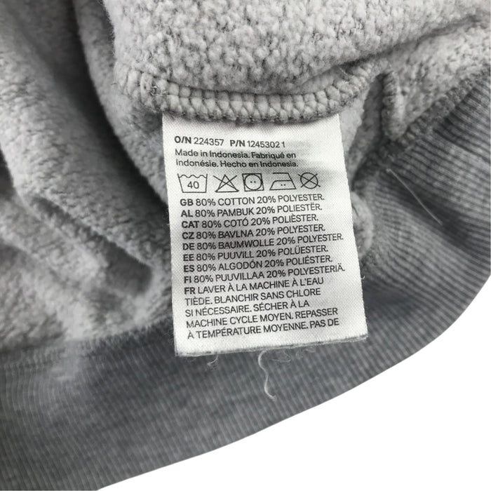 H&M 7-8 years grey jumper cotton polyester