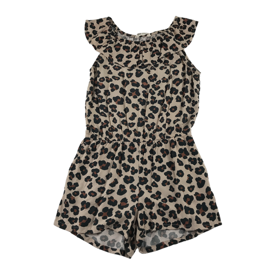 H&M 9-10 years animal print playsuit
