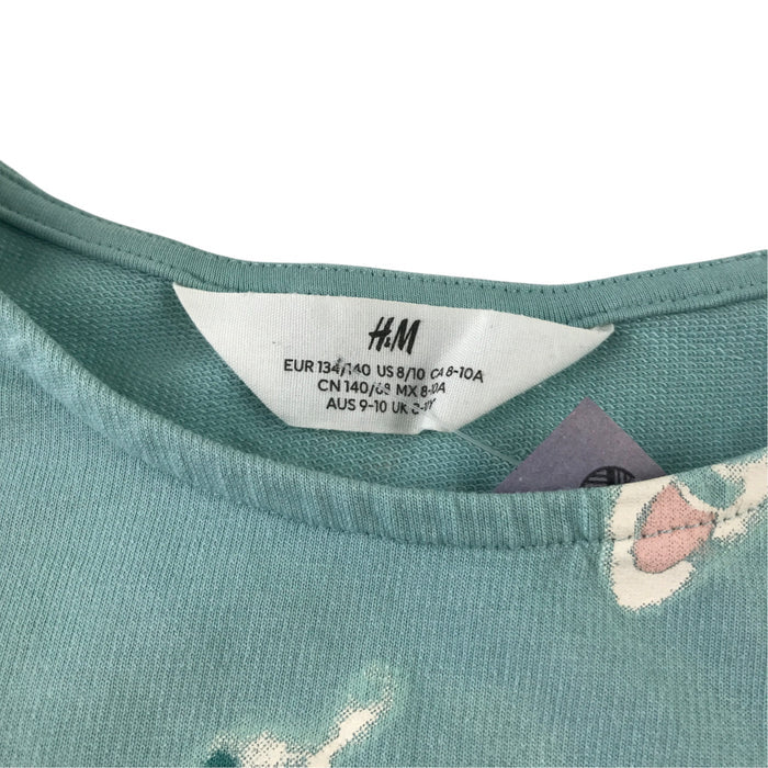 H&M 9-10 years green jumper cotton
