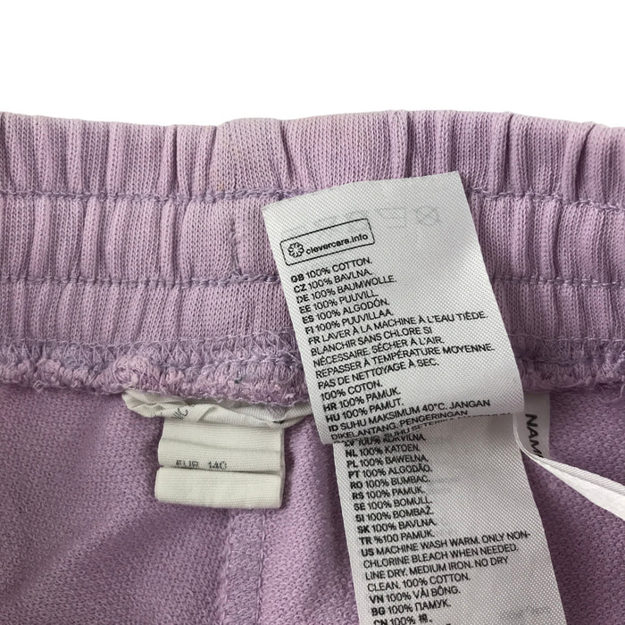 H&M and Dunnes summer bundle 9-10 years pink t-shirt and lilac shorts cotton