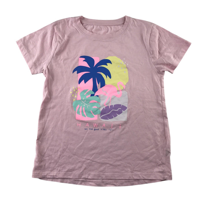 H&M and Dunnes summer bundle 9-10 years pink t-shirt and lilac shorts cotton