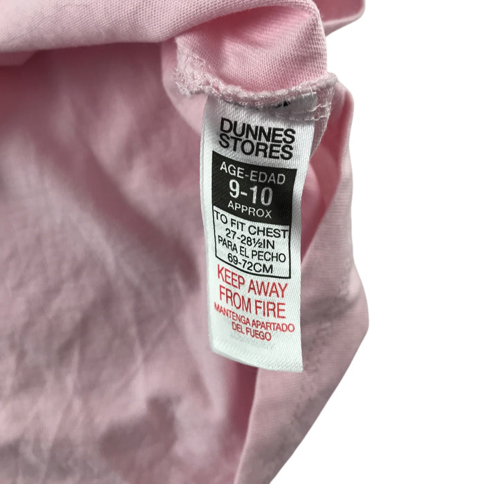 H&M and Dunnes summer bundle 9-10 years pink t-shirt and lilac shorts cotton