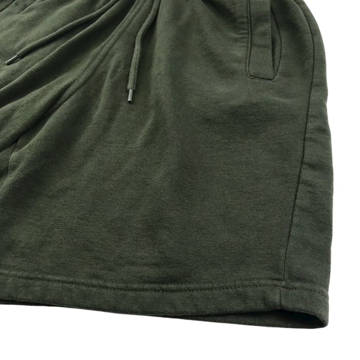 H&M men's S khaki green jersey shorts