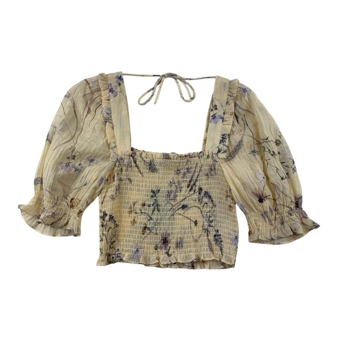 H&M XS floral top