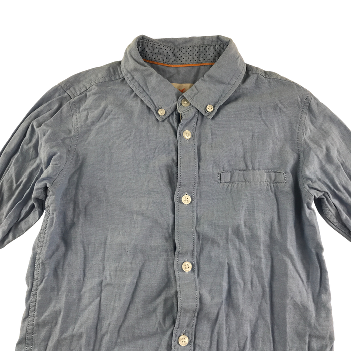 Holly & Whyte 9-10 years light blue buttoned cotton shirt