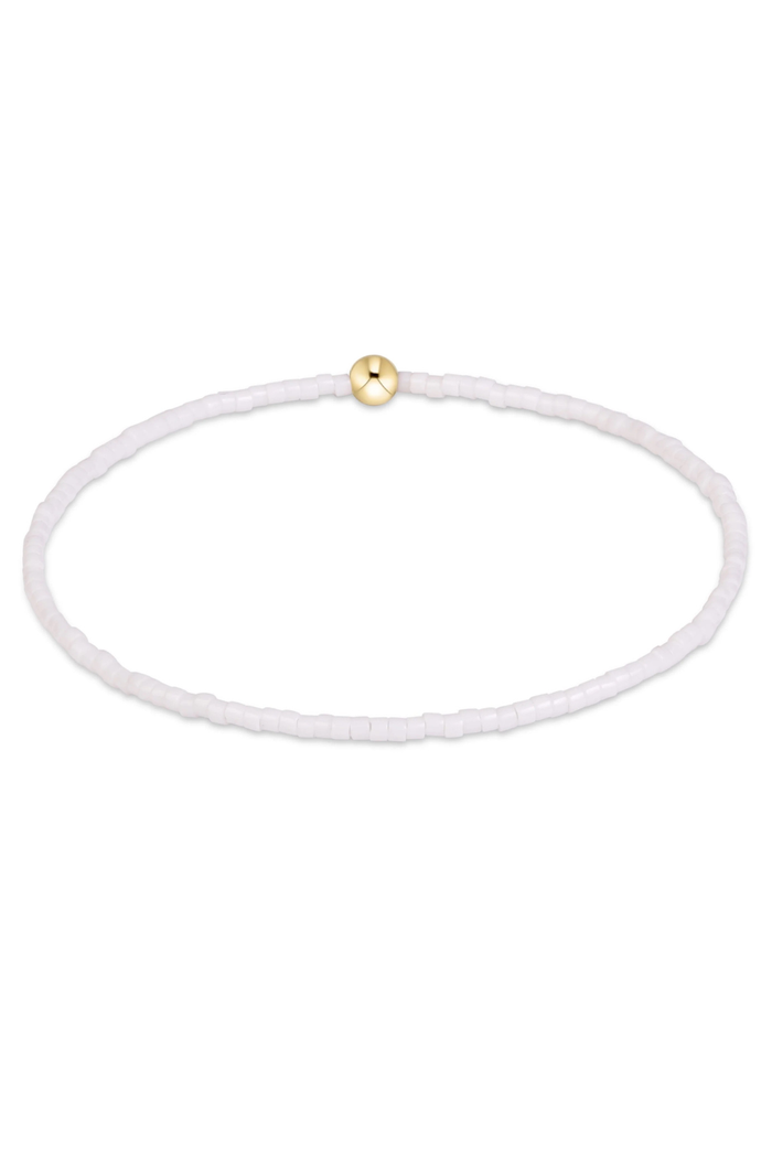 Hope Classic Bracelet- White