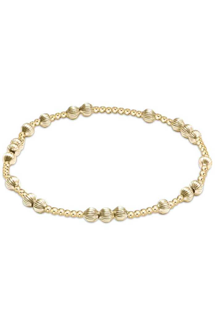 Hope Unwritten Dignity Gold 4mm Bracelet